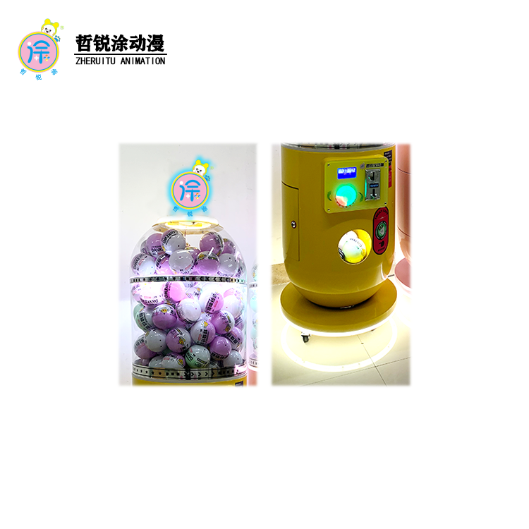 Capsules Toy Vending Machine Twister Egg Gumball Capsule Vending Machine Coin Operated Game Machine