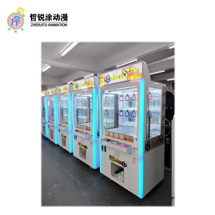 Lucky Push Push Key Machine Coin Operated Arcade Game Machine Premium Push Pole Machine