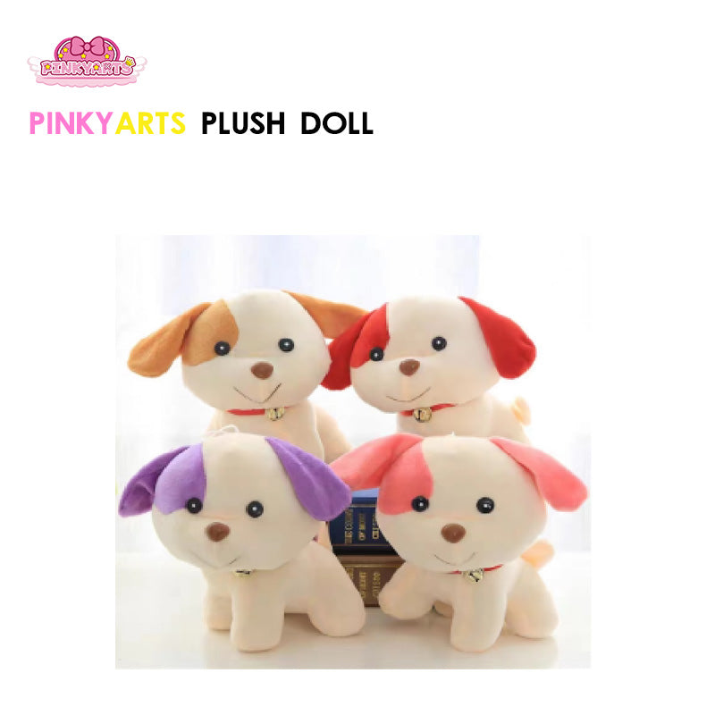 8-inch Plush Dolls | MOQ 20 pcs |Children's doll bear rabbit gift plush toy elephant paw robot baby doll commercial electronic game center