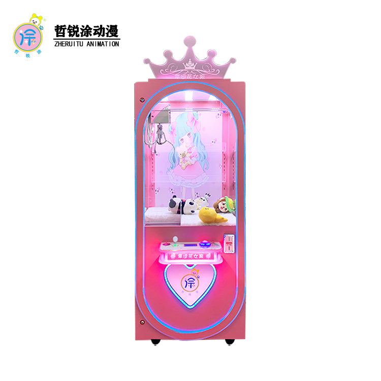 Custom Mini Claw Machine Coin Operated Game Arcade Prize Doll Gift Candy Small Toy Crane Vending Machine