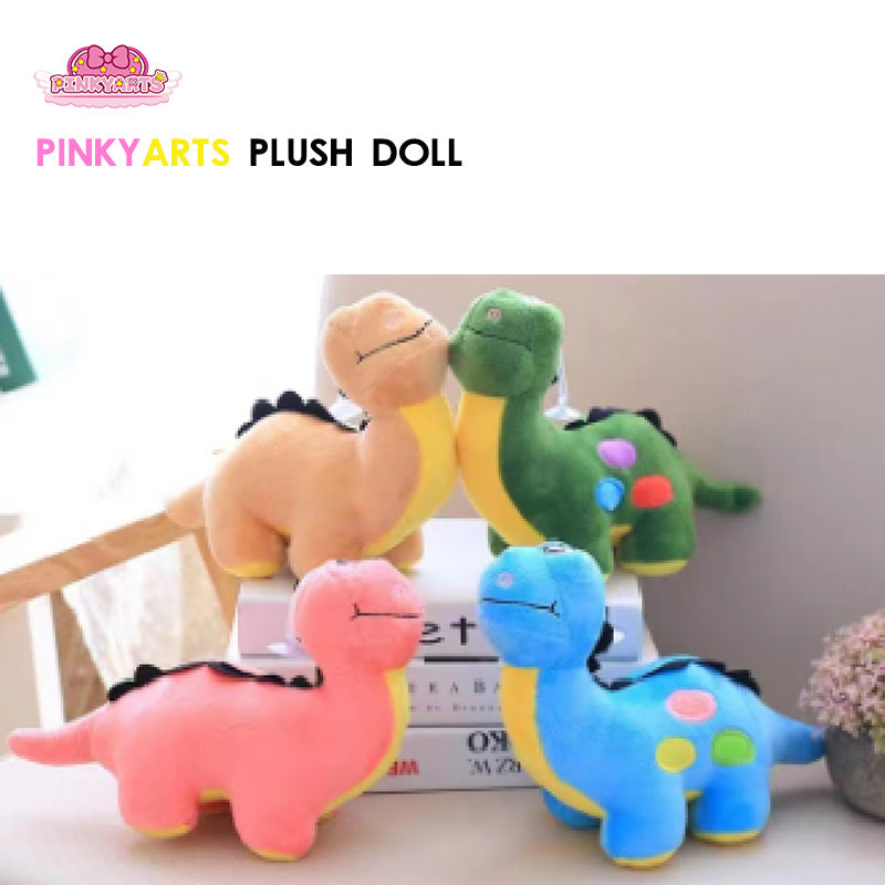 8-inch Plush Dolls | MOQ 20 pcs |Children's doll bear rabbit gift plush toy elephant paw robot baby doll commercial electronic game center