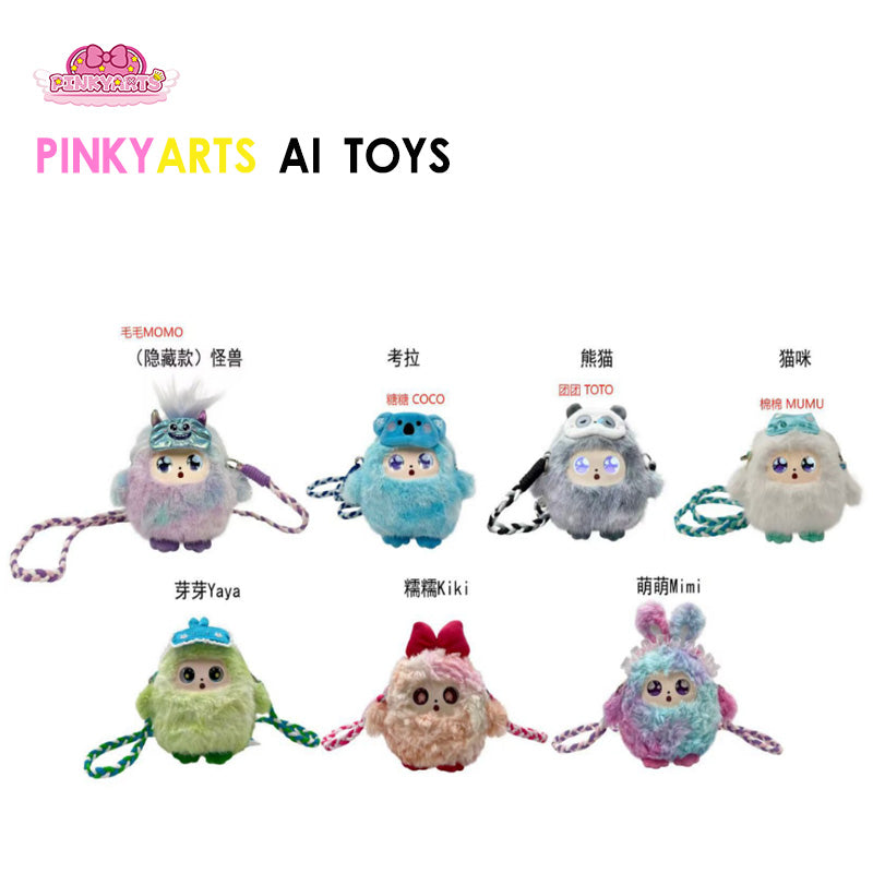 PINKYARTS selects high quality children's AI toys educational and stress relieving play figures from its source factory