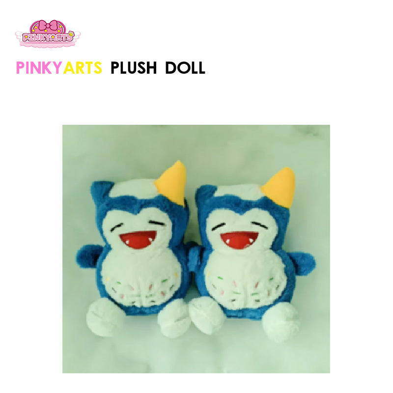 8-inch Plush Dolls | MOQ 20 pcs |Children's doll bear rabbit gift plush toy elephant paw robot baby doll commercial electronic game center
