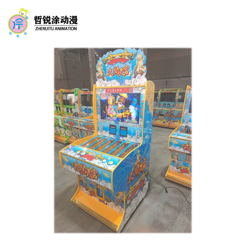 Two player shooting game machine coin operated fishing commercial gift machine entertainment video game amusement machine