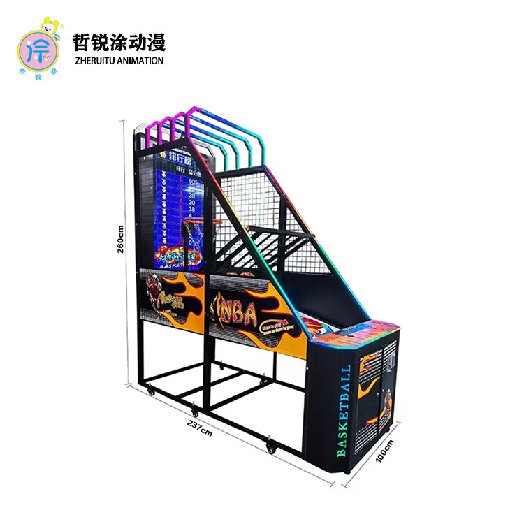 Luxurious new video basketball game hall for adults and children basketball game machines for arcade gaming