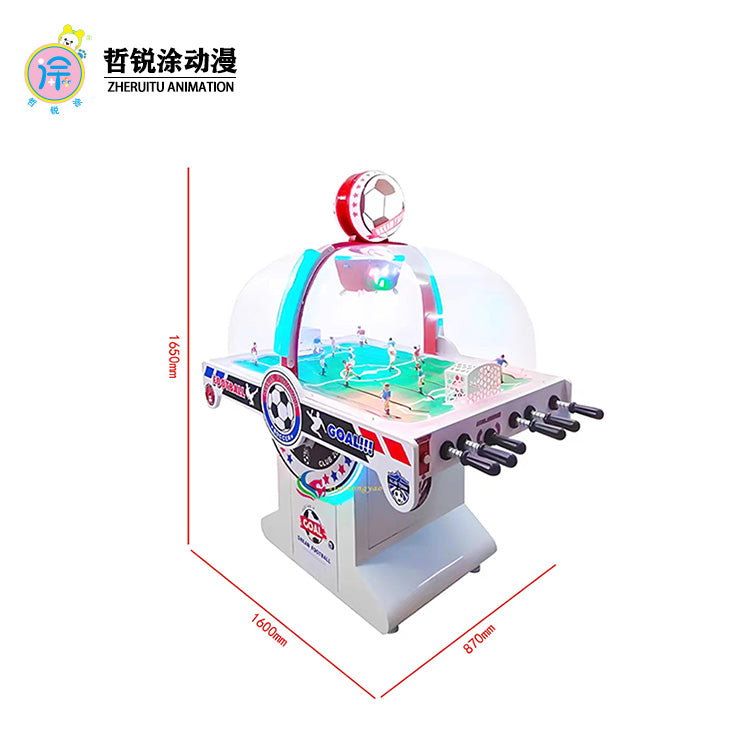 Hot blooded football match children and adults two-player table football machine commercial ice hockey game machine