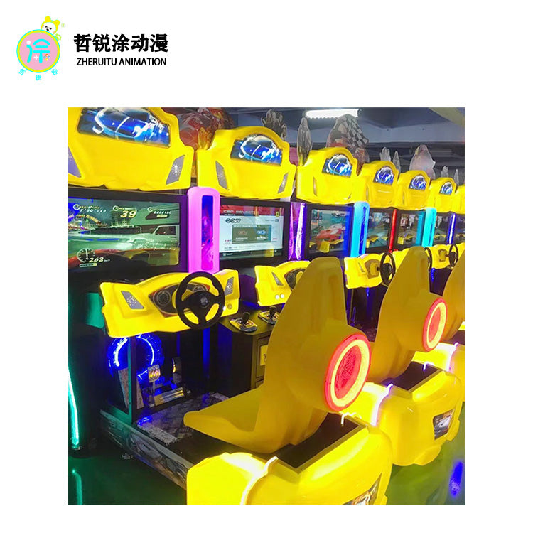 Luxurious racing game arcade entertainment equipment for commercial use large-scale adult simulation machine