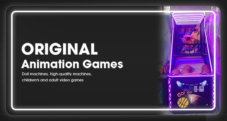 Luxury basketball machine indoor video arcade for adults and children, large-scale game hall coin-operated commercial game machine