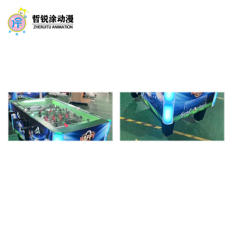 Indoor MDF Table Football Kidsrens Paradise Interactive Game Equipment for Family Entertainment in Mall Playgrounds  Hotels