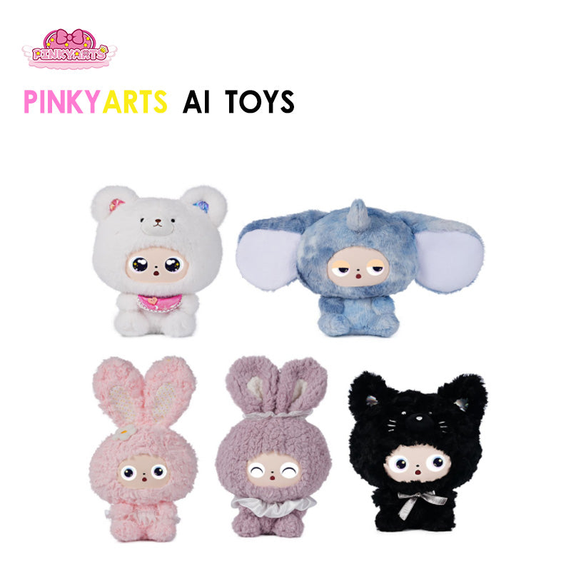 PINKYARTS selects children's AI intelligent interactive toys and stress-relieving dolls from its source factory