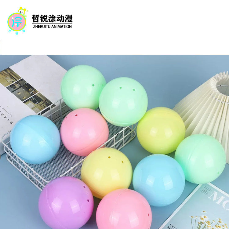 75mm 100 pieces  100mm collectible toy combo toy ball commercial toy vending machine gift machine