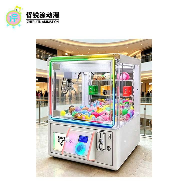 Magic Cube Cute Bear Series Combo Style Small Clasp Machine Mini Snack Toy Doll Commercial Gift Machine