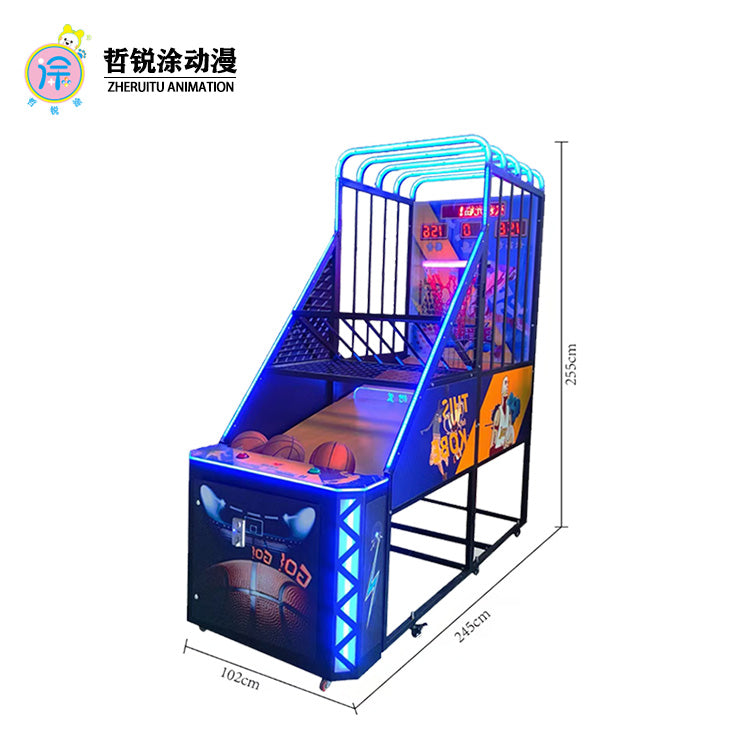 Luxury basketball machine indoor video arcade for adults and children, large-scale game hall coin-operated commercial game machine