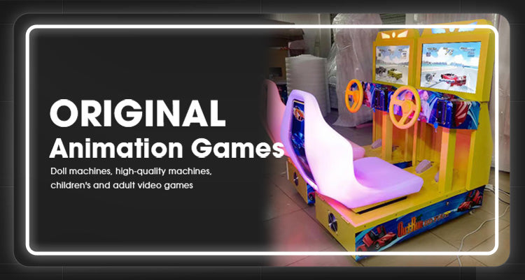 High Definition Speed Drift Racing Simulator Children's Video Game Console Wholesale Coin Operated Touring Racing Game