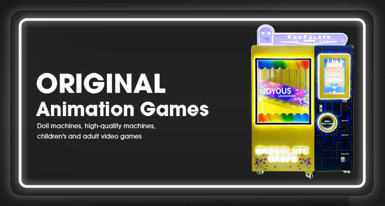 Commercial Use Unmanned Self-Service Vending Machine Kids' Game Bean & Candy Pull-Out Toy Featuring Chocolate & Bean Ingredients