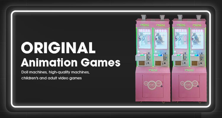 House coffee House double seat mini boutique machine small keychain clip toy claw machine coin-operated claw machine