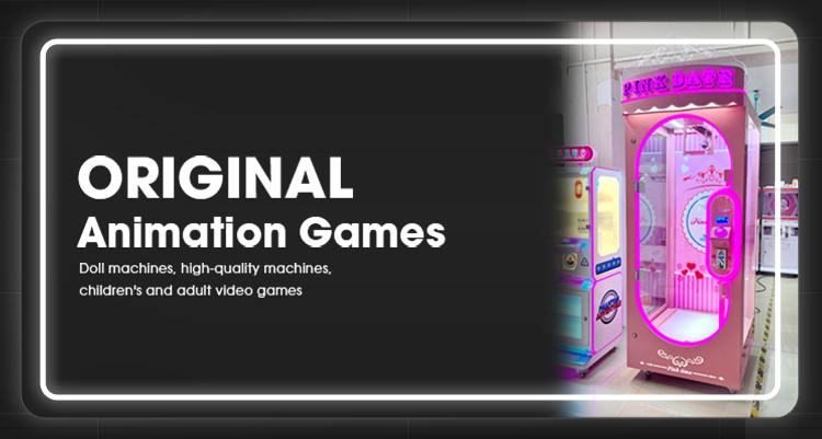 Hot Sale Amusement Park Coin Operated Arcade Crane Gift Doll Plush Toy Game Mini Plastic Claw Single Scissors Machine