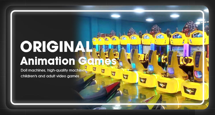 Luxurious racing game arcade entertainment equipment for commercial use large-scale adult simulation machine