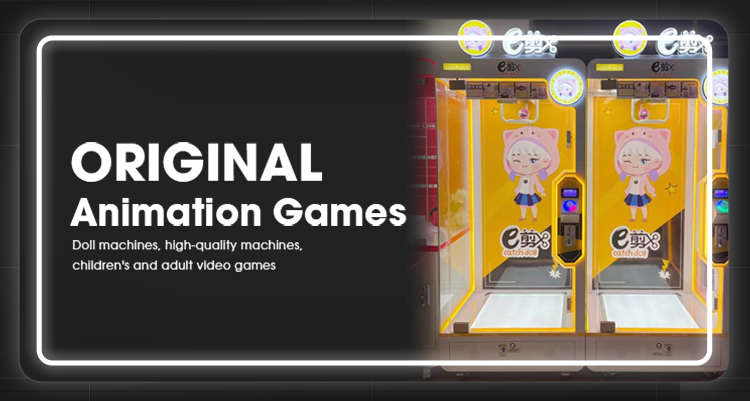 Indoor Recreation Equipment Shopping Mall Clip Machine Plush Large Doll Single Scissors Machine Vending Game Machine