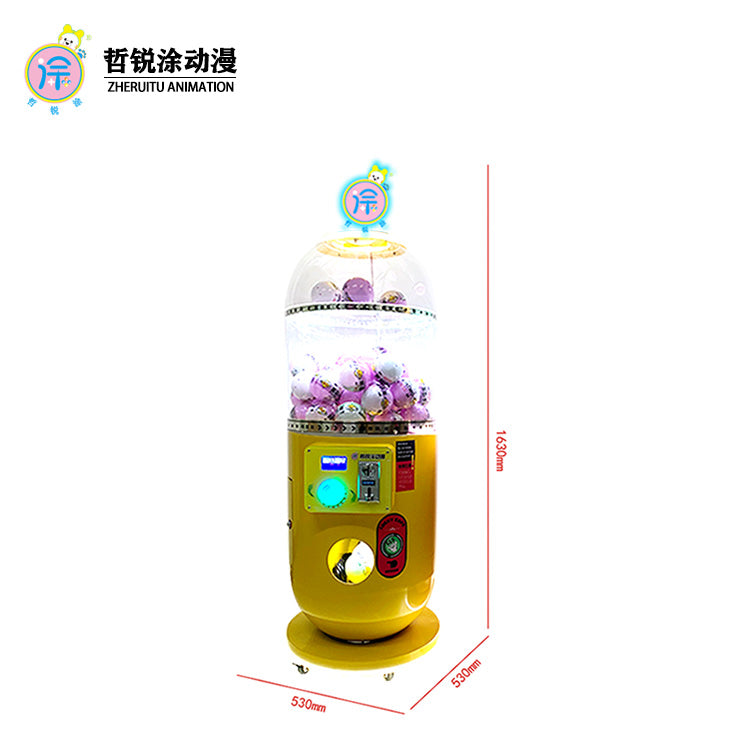 Capsules Toy Vending Machine Twister Egg Gumball Capsule Vending Machine Coin Operated Game Machine
