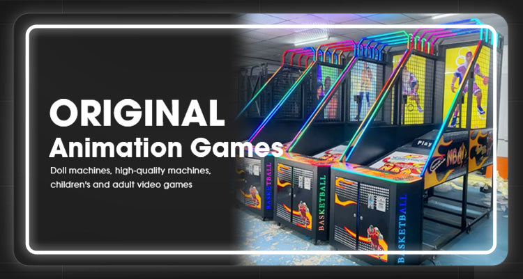 Luxurious new video basketball game hall for adults and children basketball game machines for arcade gaming