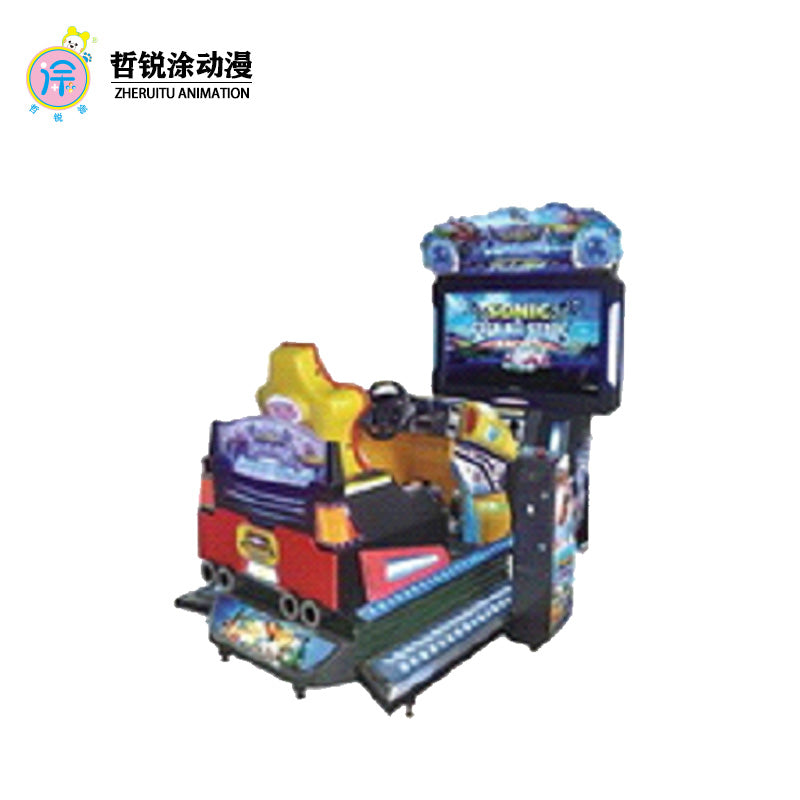 55inch aircraft full motion racing adult simulator video game entertainment equipment game console