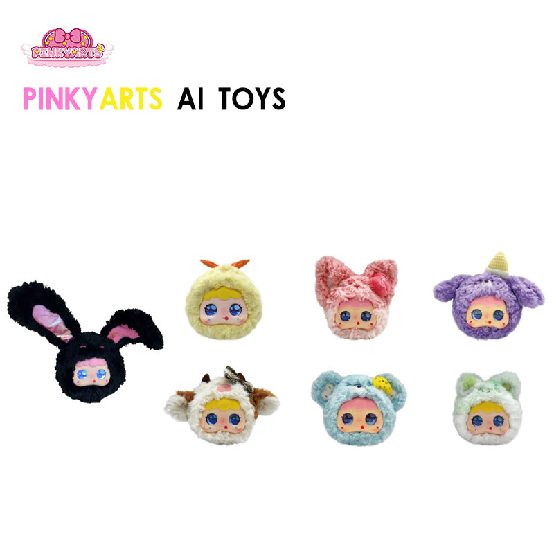 PINKYARTS origin factory selects AI toy interactive intelligent children's companion small items plush dolls
