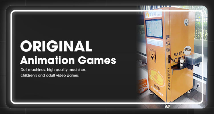 Hot and cold beverage vertical coffee machine unmanned vending machine