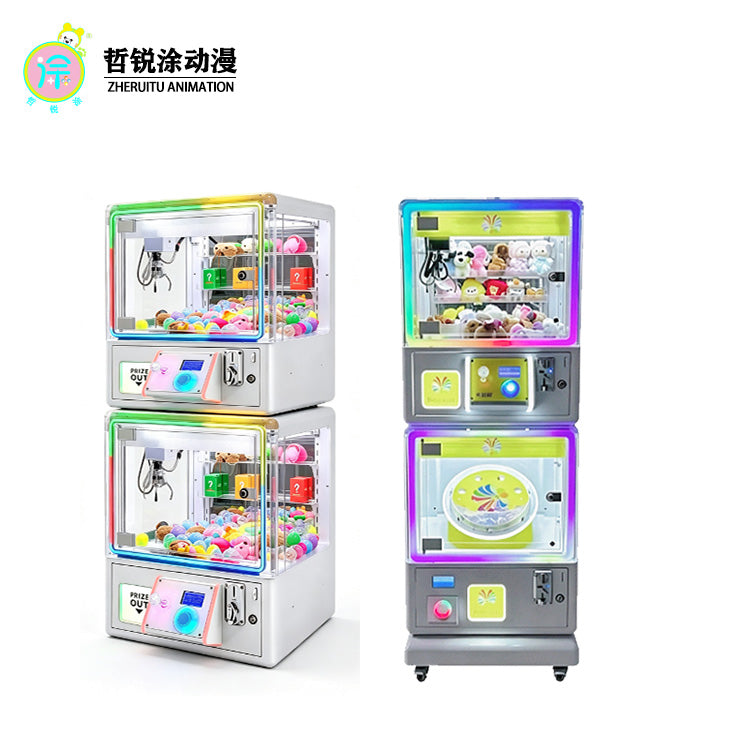 Magic Cube Cute Bear Series Combo Style Small Clasp Machine Mini Snack Toy Doll Commercial Gift Machine