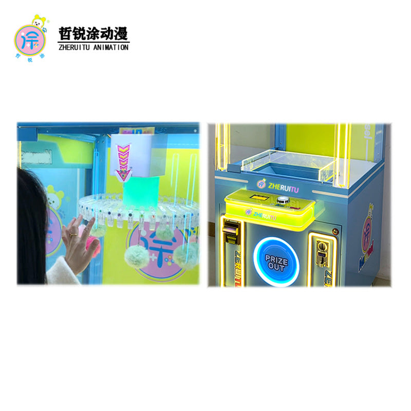 Factory Direct Sales Clip Prize Clamp Snacks Vending Arcade Crane Game Clip Claw Machine For Amusement