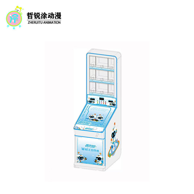 2026upgradedpinball machine gift version redemption cabinet for commercial setup portable children's pinball machine with handle