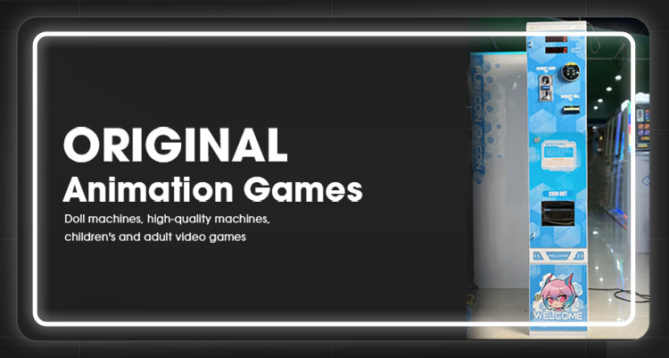 Special system for foreign currency exchange machines, coin cash exchange machines, digital tube unmanned coin vending machines