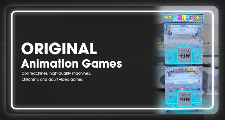 Four-person premium machine claw machine small amusement park mini claw machine commercial coin-operated video game arcade