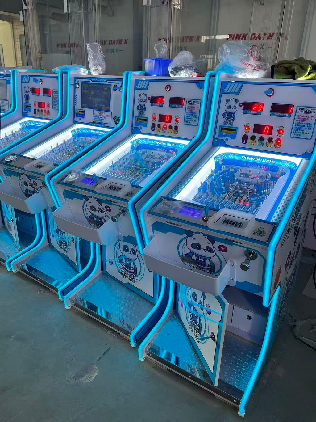 Pinball machine LCD video game arcade game children's park amusement machine