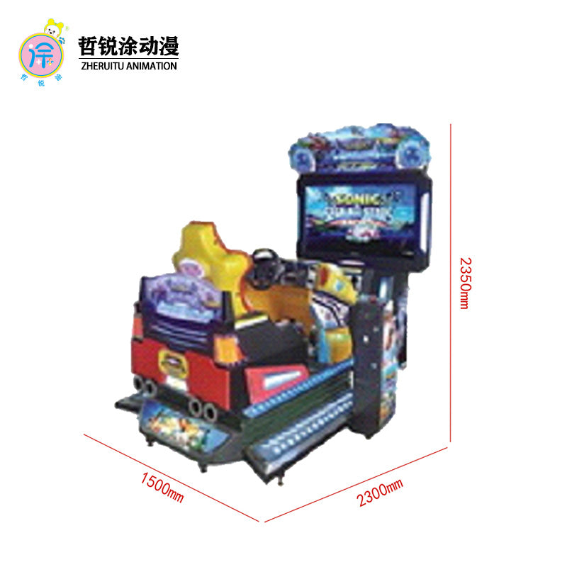 55inch aircraft full motion racing adult simulator video game entertainment equipment game console