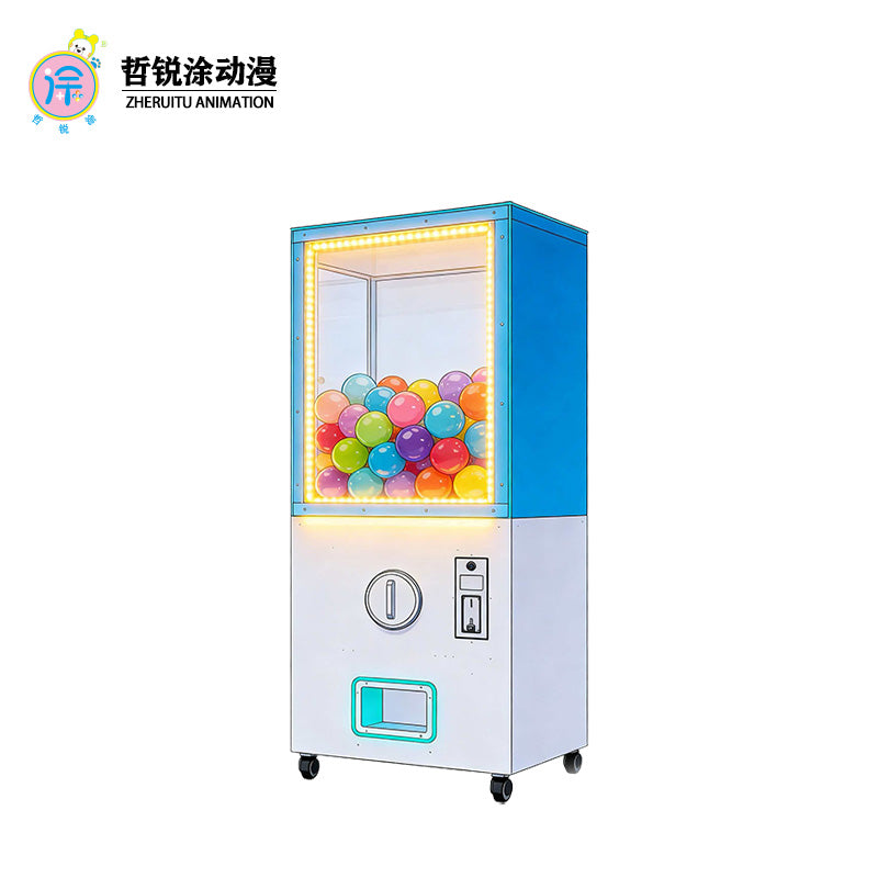 Doll vending machine  Large capacity commercial use doll figurine gift box for children small sized vending machine