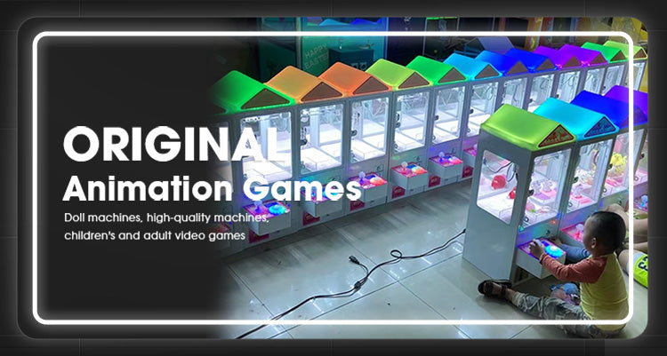 Mini claw machine small commercial claw keychain toy coinoperated children s game machine