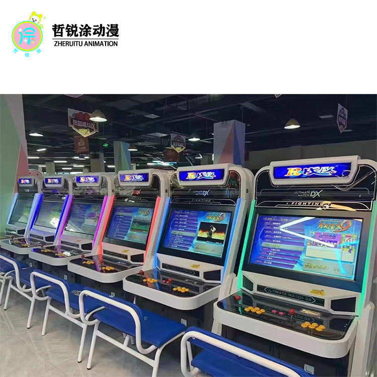 Moonlight Box Dual Personality Fighter Controller Arcade Game Machine Large Commercial Desktop Game Console Entertainment Arcade