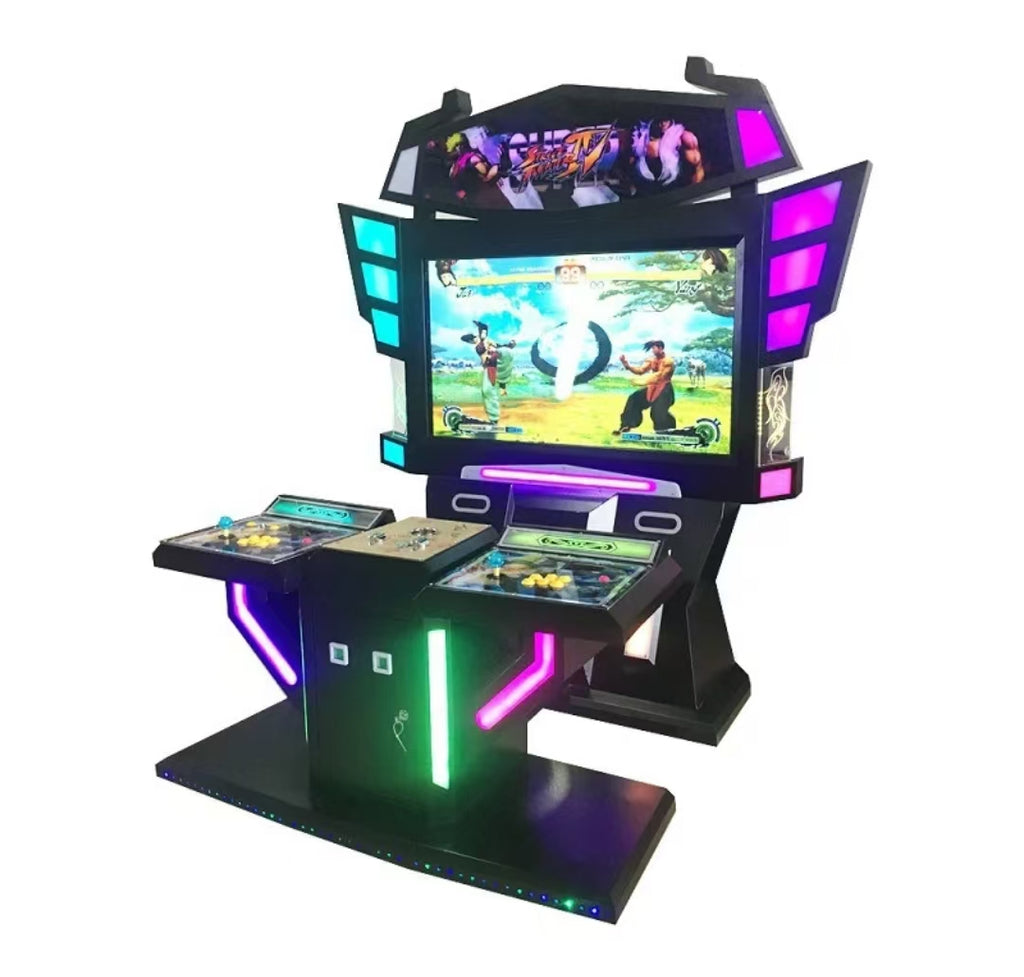 ZHERUITU ANIMATION Deluxe New Moonlight Treasure Box Four-Player Online Fighting Machine English Arcade Game High-end Import