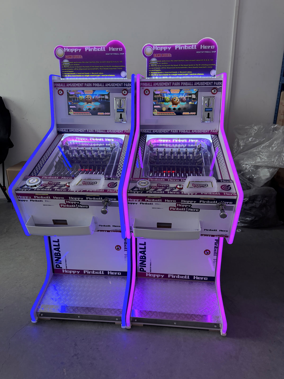 大理石機動畫 LCD 影片版兒童遊戲機