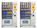 21.5-inch screen refrigerated conveyor belt vending machine with Y-axis height adjustment