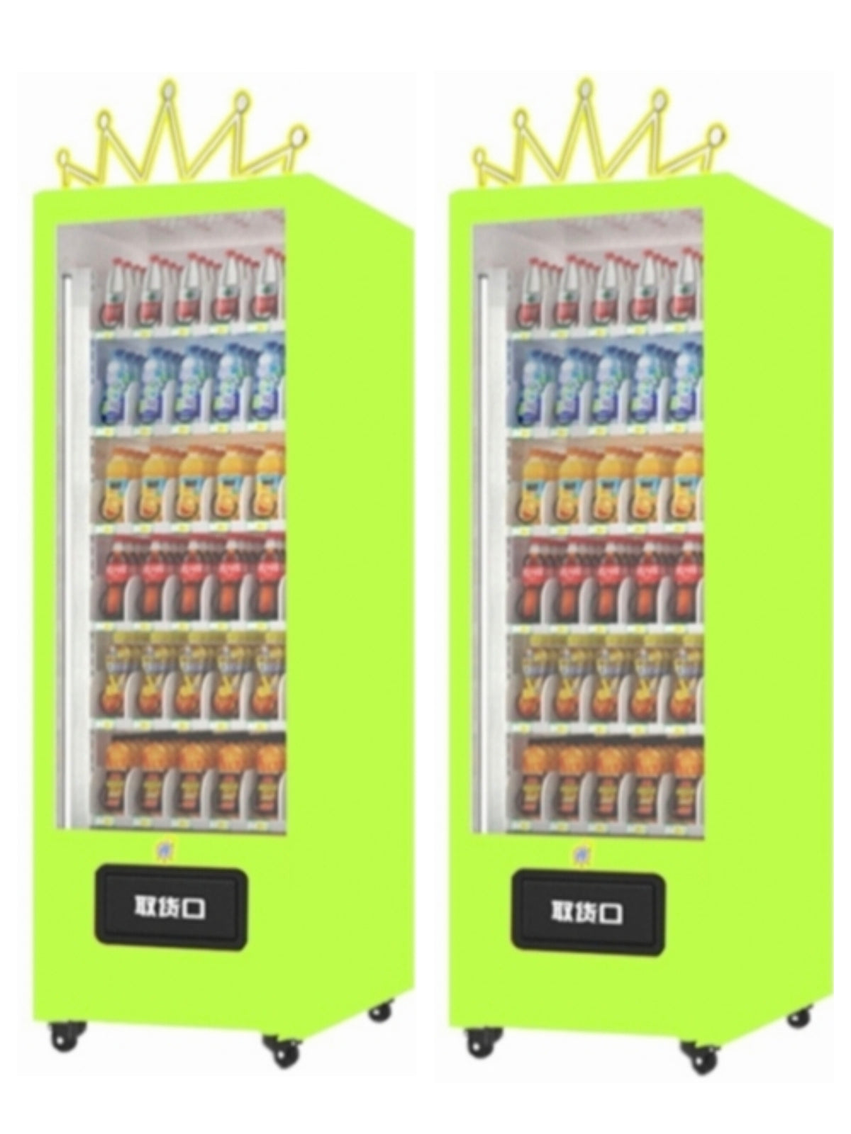 36-channel single-cabinet refrigerated vending machine