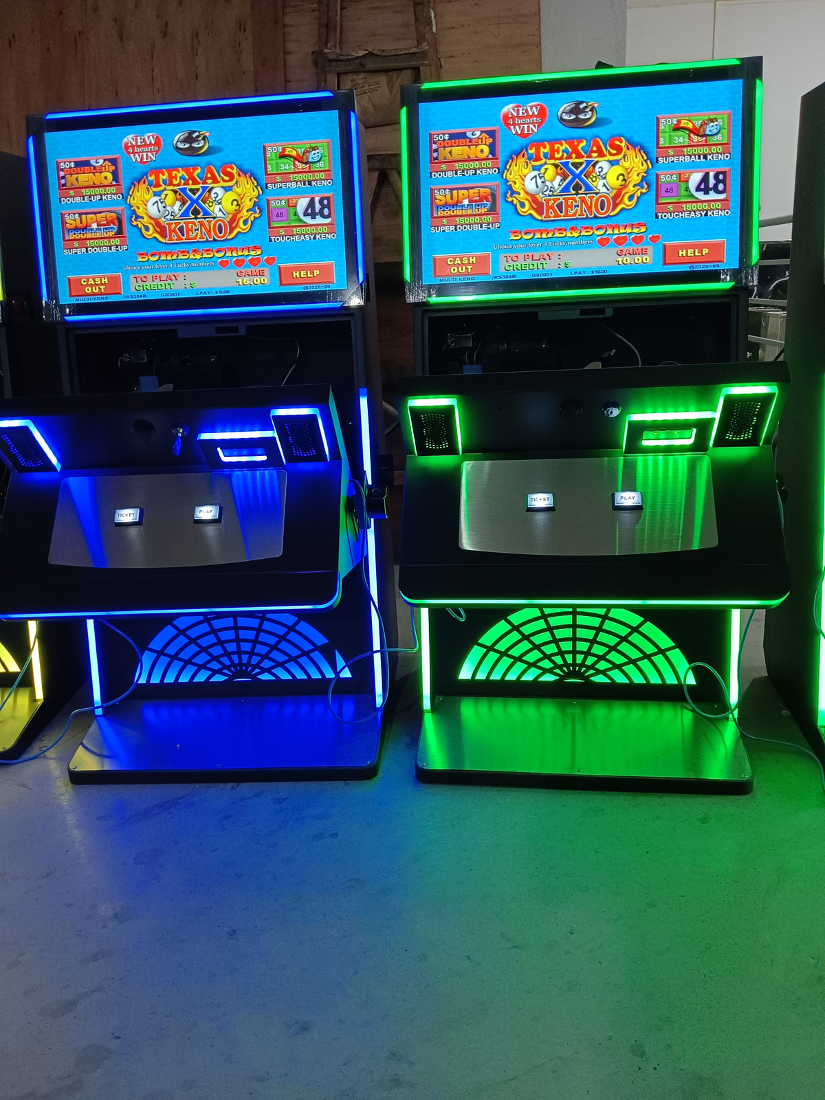 Coin operated arcade game cabinet amusement game machine