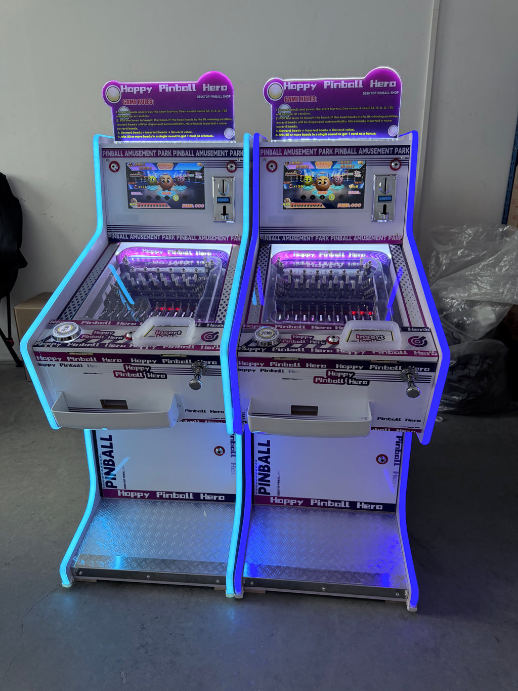 大理石機動畫 LCD 影片版兒童遊戲機