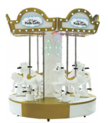 夢幻六人旋轉木馬遊樂場兒童旋轉木馬
Dreamy 6-Person Carousel Amusement Park Children's Merry-Go-Round
