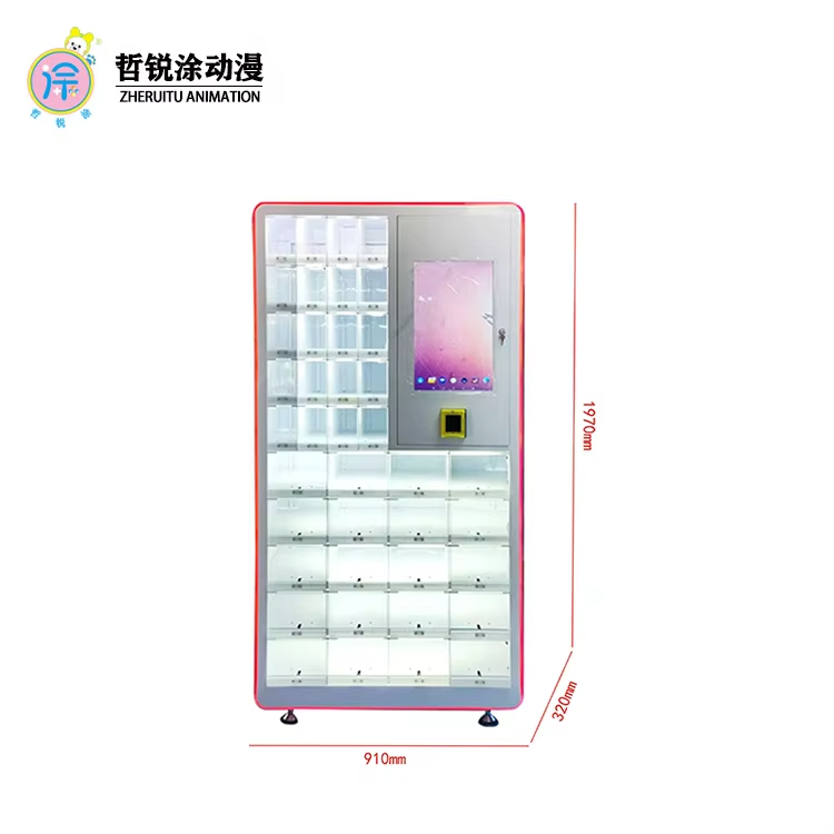 60-door ambient temperature display cabinet with lighting