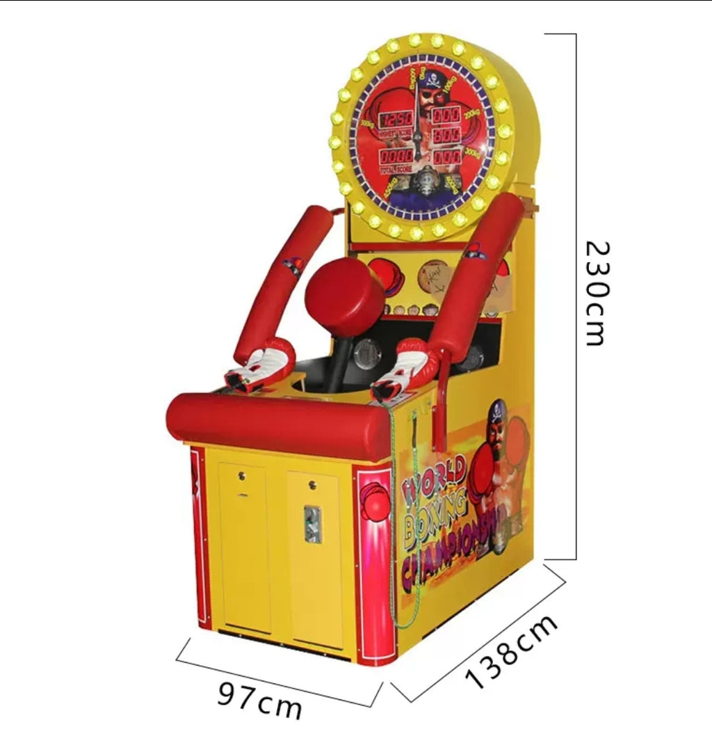 Ultimate Dragon Boxing Machine, Large Boxing Machine, Arcade Boxing Decompression Coin-Operated Entertainment Machine