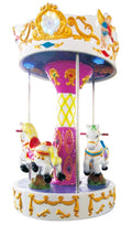 Angel Carousel Amusement Park 3-Seater Children's Carousel