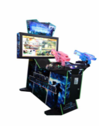 42-inch Full Throttle Dual Gun Arcade Machine Large-Scale Shooting Arcade Entertainment Equipment
