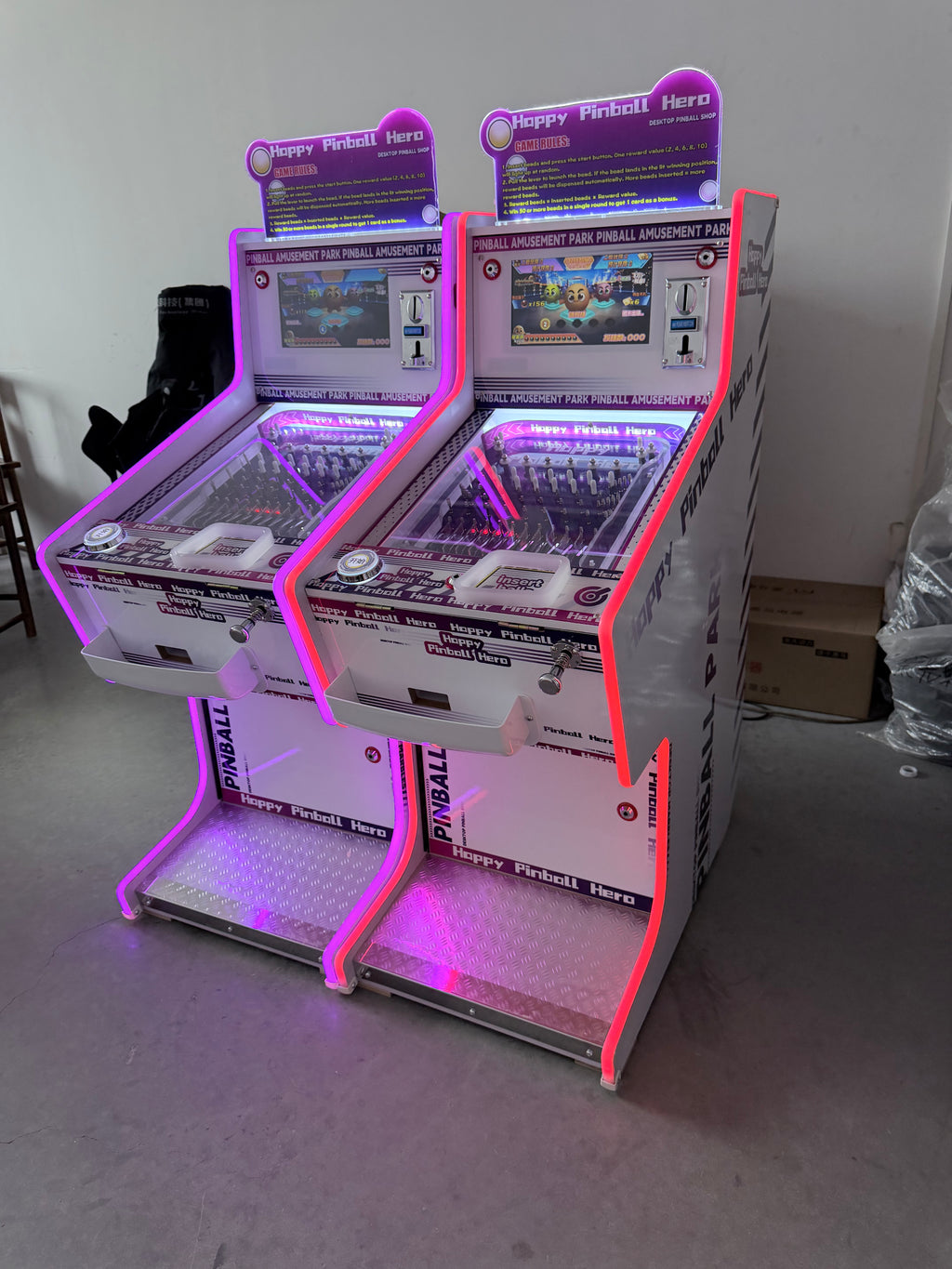 大理石機動畫 LCD 影片版兒童遊戲機
